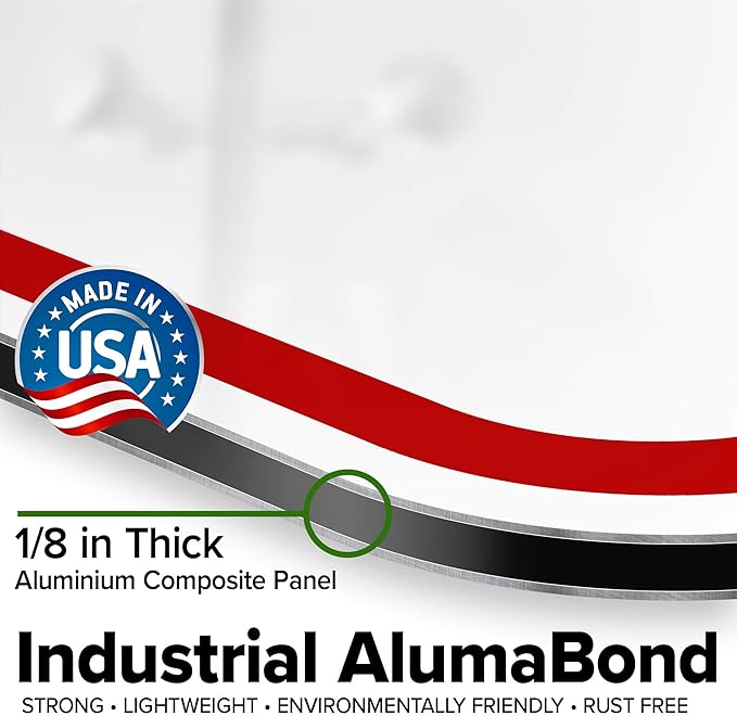 Custom Sign, Custom Sign for Business, Indoor/Outdoor use. 36x48 Inches, Rust Free DiBound, Fade Resistant, Made in USA by My Sign Center (Header)
