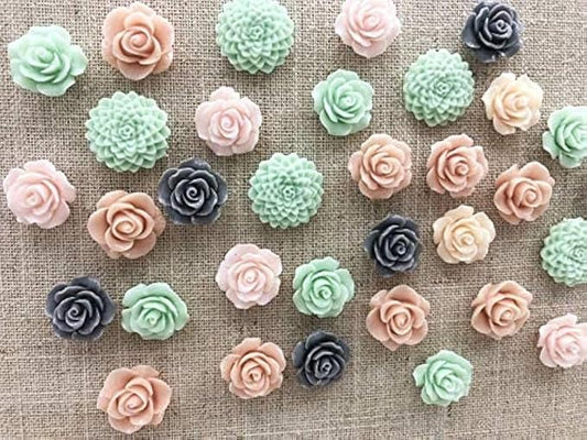 24Pcs Decorative Pushpins,Cork Board Tacks,Bulletin Board Tacks,Thumb Tack Decorative for CorkBoard, Office Organization or Home