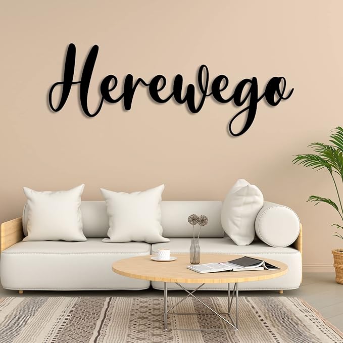 Custom Metal Words Custom Nursery Name Script Metal Sign Baby Name Sign Personalized Metal Wall Decor Custom Wall Decorations Metal Indoor or Outdoor Text Custom Wall Sign Personalized Metal Wall Art