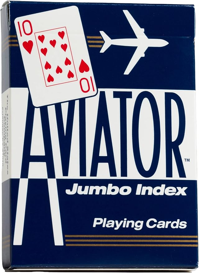 Aviator Jumbo Index Playing Cards