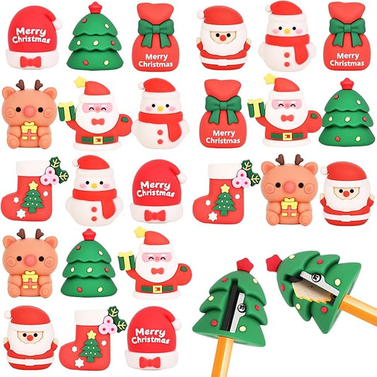 Cute Pencil Sharpener for Kids Handheld Pencil Sharpener Bulk Kawaii Manual Pencil Sharpeners Kids Pencil Sharpeners for School Office Home (24)