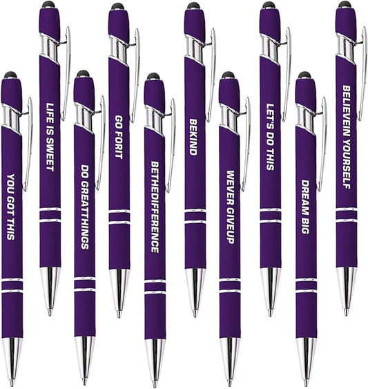 Best Nurse Pens Set Fancy Pens Cute Office Supplies Funny Stuff Multifunctional stylus Pen for Touchscreen Party Favors for Women Girls,Classmates and Loved Ones at Christmas Funny Gifts