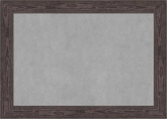 Amanti Art Black Framed Magnetic Board 30x42 Large Vision Board for use with Magnets, 100% Metal Sheet to Display Items as Office Decor or for Home Organization in mudroom, Kitchen or Kids Room