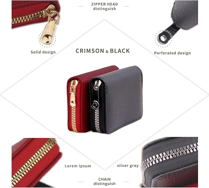 PRIVILLA 2 Pcs Credit Card Holder and business card holder，Sd Card Holder Each Has 26 Card Organizers, 2024 New Credit Card Holders book for Men and Women.