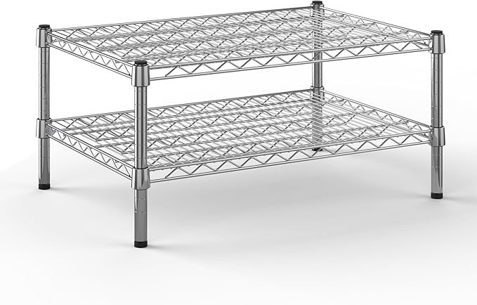 Regal Altair 21" Deep x 30" Wide x 14" Height Wire Shelving Kit | 2-Tier | NSF Commercial Storage Rack Unit