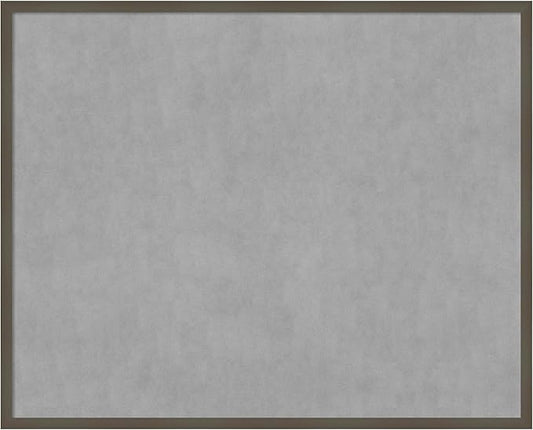 Amanti Art Grey Framed Magnetic Board 33x41 X-Large Vision Board for use with Magnets, 100% Metal Sheet to Display Items as Office Decor or for Home Organization in mudroom, Kitchen or Kids Room