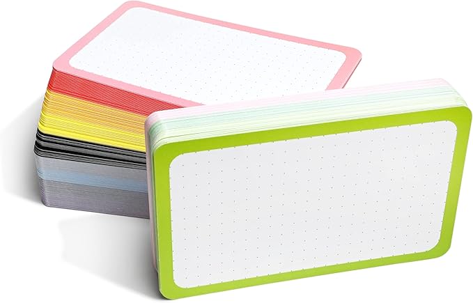 Bullet Cards (3x5 11-Color Cards 200qty)