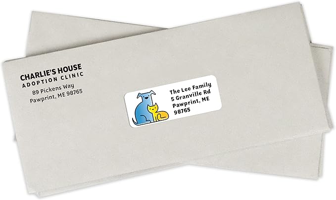 MACO Laser/Ink Jet White Address Labels, 1" x 2-5/8", 30 per Sheet, 750 per Pack (ML-3025)
