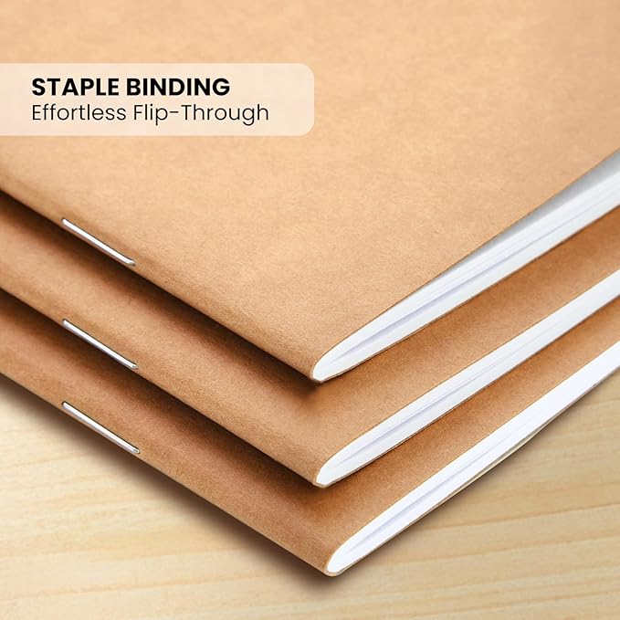 Paper Junkie Notebooks Bulk, 48 Lined Pages, 4 x 6 in Mini Journals for Writing, Drawing, Doodling, Student Gifts, Teacher Appreciation, Classroom Supplies, Small Notebook Set - 24 Pack