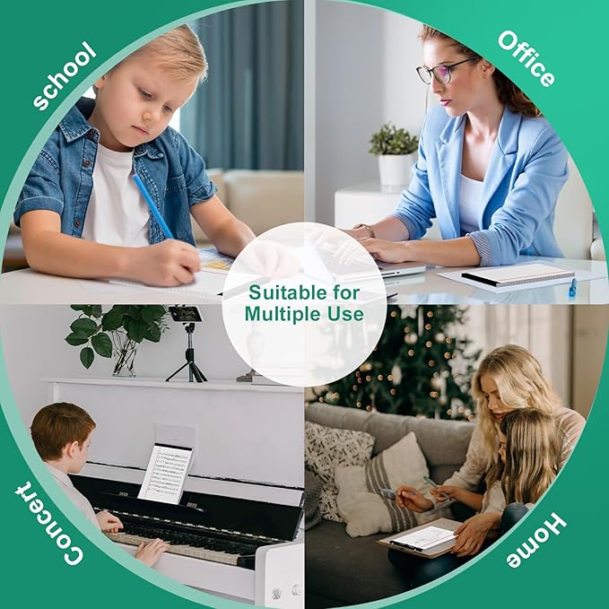 Roneky Legal Pads 5x8 Inch, 4 Pack, Narrow Ruled, 5x8 White Legal Pad, Mini Double-Sided Printing Notepad Perforated Note Pads 5x8 Lined Paper, Lined Writing Pads for Office Home School, 30 Sheet/Pad
