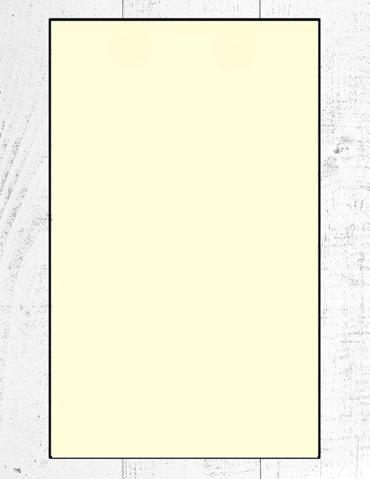 Colored Copy Writing and Printing Paper, 20 Pound, 75 GSM, 8.5"x14"/ Legal Size, 500 Sheets Per Ream. (5000, Ivory)