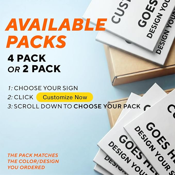 Custom Metal Signs, Personalized Aluminum, Customized Safety, Business Signs, Waterproof Outdoor, White Aluminum (White, 42x28 In)
