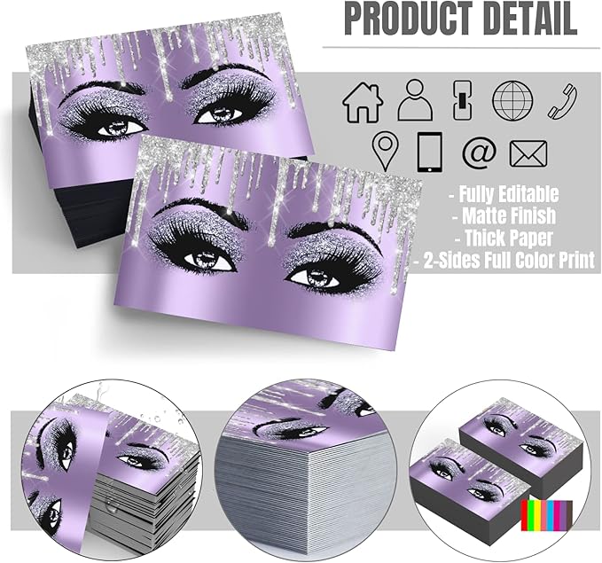 Custom Business Cards Double-Sided Personalized Stationery | Professional 300GSM Matte Paper for Small Business | 3.5x2 Inch