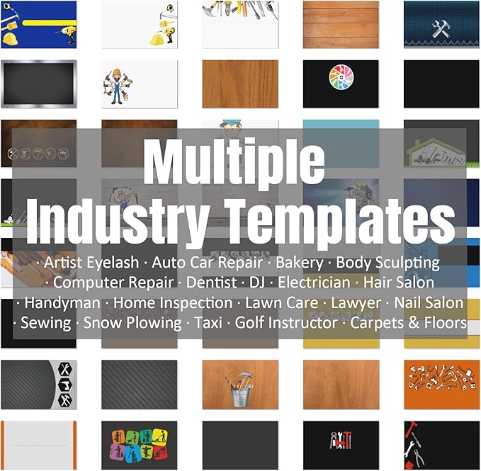 Custom Business Cards Double-Sided Personalized Stationery | Professional 300GSM Matte Paper for Small Business | 3.5x2 Inch