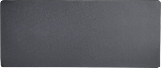 Black Leatherette 30" x 12.5" Keyboard/Mouse Desk Mat