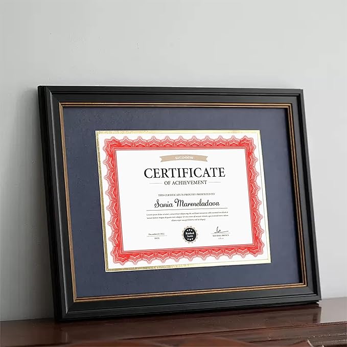 50 Sheets Red & White Certificate Papers, Letter Size 8.5x11, for Printing, Diploma Paper, Award, Document Cardstock Paper, Inkjet Printer Compatible