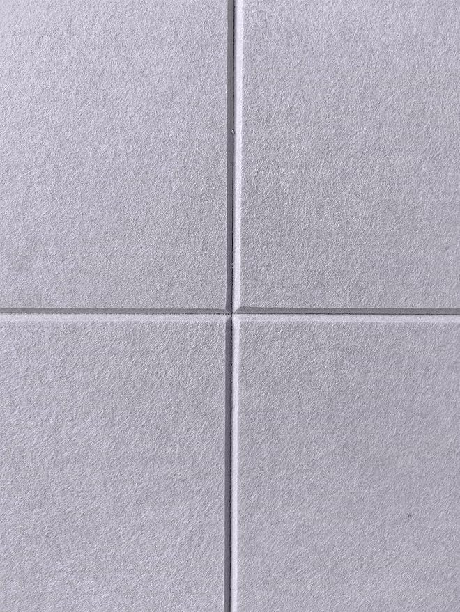 DECORITA Felt Wall Tiles | Large Cork Board Alternative | Aesthetic Felt Bulletin Board for Office, Home & Classroom | Large Cork Boards for Walls Pinboard (12-Pack) | Purple