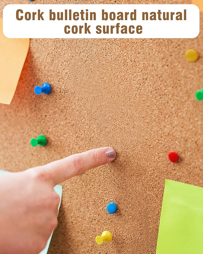 Mifuro 38"x38" Enclosed Bulletin Board, Lockable Weather-Resistant Aluminum Cork Noticeboard for School & Office, Silver Frame w/Cork