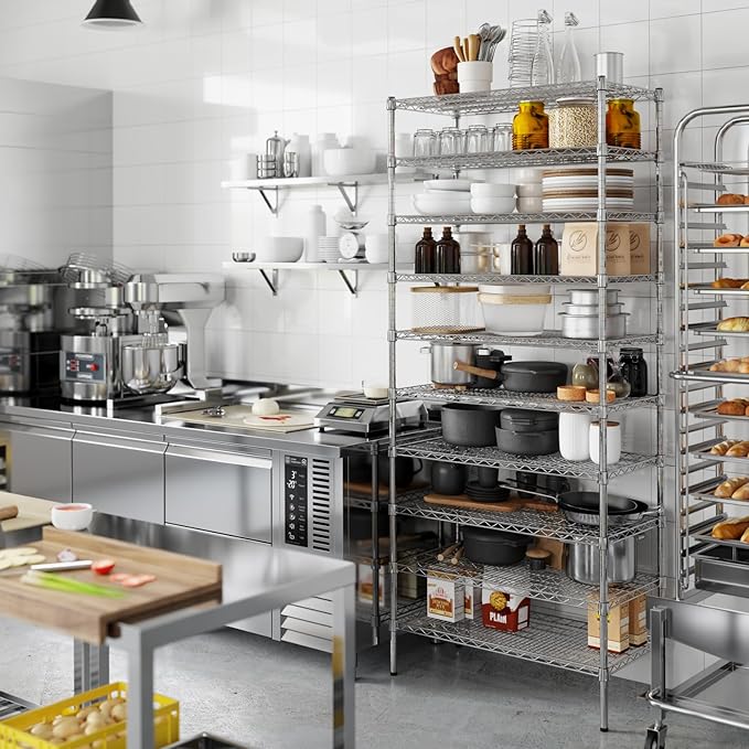 Regal Altair 18" Deep x 36" Wide x 86" Height Wire Shelving Kit | 10-Tier | NSF Commercial Storage Rack Unit