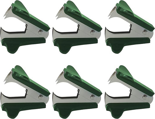 Clipco Staple Remover (6-Pack) (Dark Green)