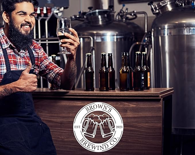 Personalized Brewery Metal Sign Custom Beer Room Décor, Custom Beer Metal Sign, Custom Beer Brewing Sign,Gift for Him, Housewarming Gift Christmas gift