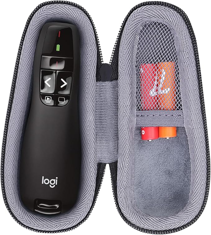 co2CREA Hard Case Replacement for Logitech Wireless Presenter R400 Presentation Remote Clicker Pointer