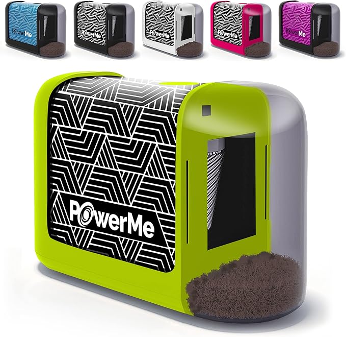 Battery-Operated Electric Pencil Sharpener for Kids, School, Home, Office - for No. 2 Pencils and Colored Pencils