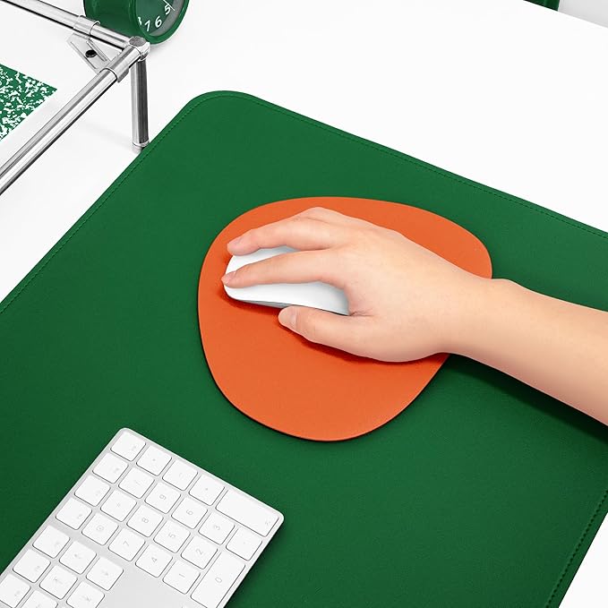 GREEDY FARMERS Mouse pad, Non-Slip Washable Waterproof Computer Mouse pad (Tangerine)