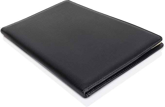 Legal Size Padfolio, 8.5 x 14 Inch Portfolio Folder for Legal Pad, Professional Padfolio for Job Interviews, Business Meetings, and Attorneys