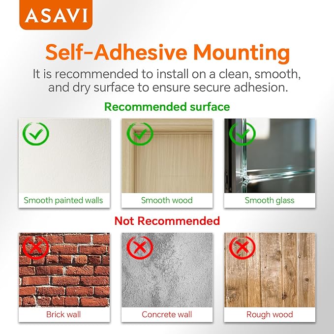 ASAVI “OFFICE” Acrylic Door Sign – Waterproof & Fade-Resistant Office Label with Strong Adhesive + Pre-Drilled Holes (8.7"x3") | Ideal for Doors and Walls in Offices, Lobbies, and Workspaces (Black)