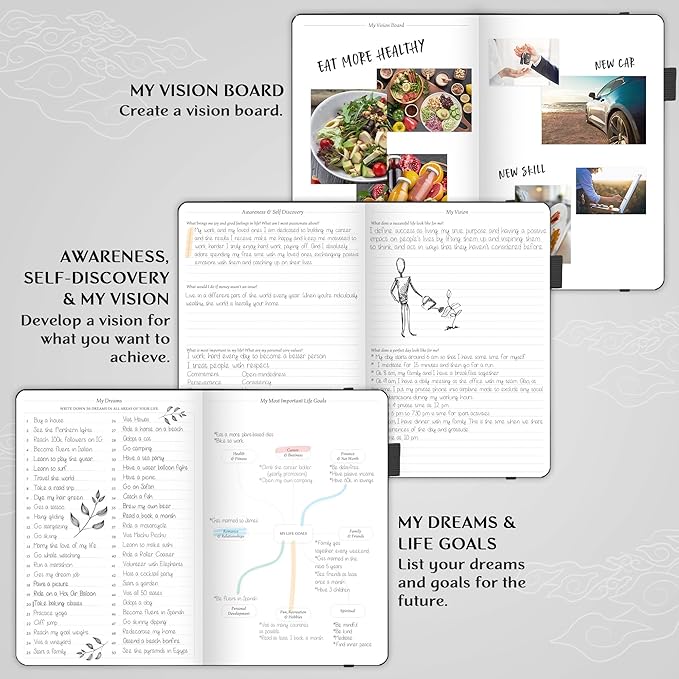 Legend Planner – Weekly & Monthly Life Planner to Hit Your Goals & Live Happier. Organizer Notebook & Productivity Journal. A5 (Black)