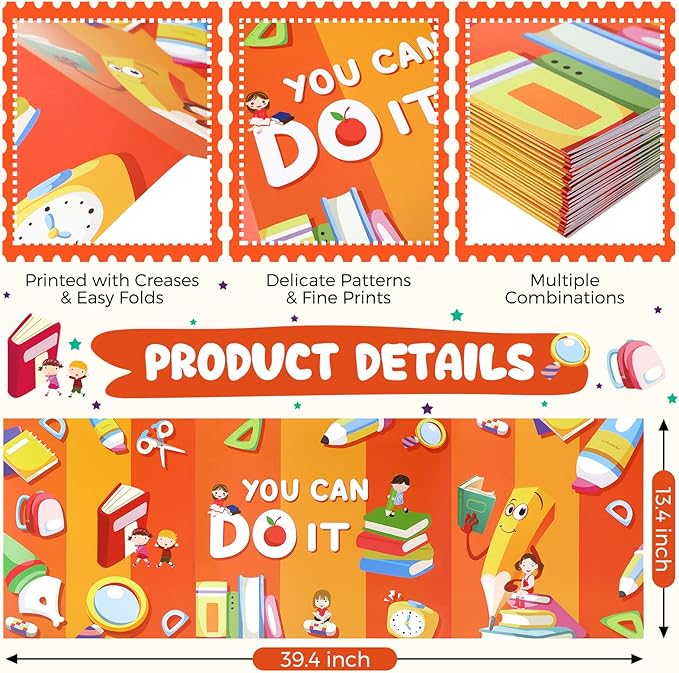 24 Pcs Privacy Boards for Student Desks Bright Colored Classroom Desk Divider Trifold Table Desk Privacy Panel Folders Screen Partition for School Teacher Student Study Test Home(Pen)