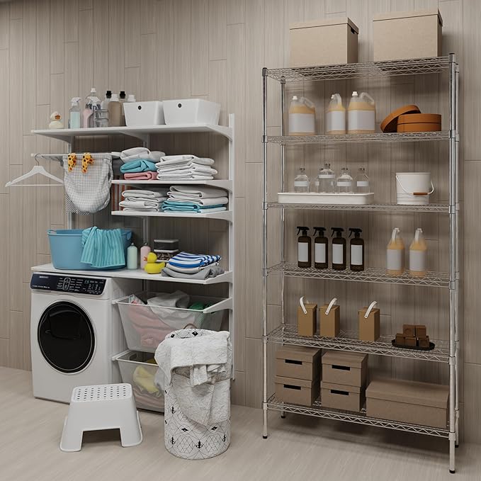 Regal Altair 14" Deep x 42" Wide x 74" Height Wire Shelving Kit | 6-Tier | NSF Commercial Storage Rack Unit