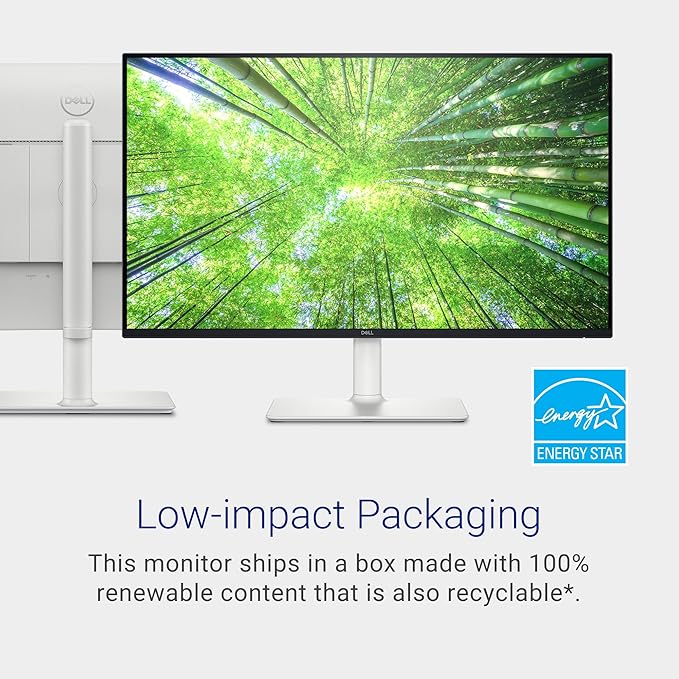 Dell S2725DS Monitor - 27 Inch, QHD (2560x1440) Display, 100Hz refresh rate, 1500:1 contrast ratio, TÜV Rheinland Eye comfort 4 Star,Integrated 2x5W speaker, Height/Tilt/Swivel/Pivot- Ash White color