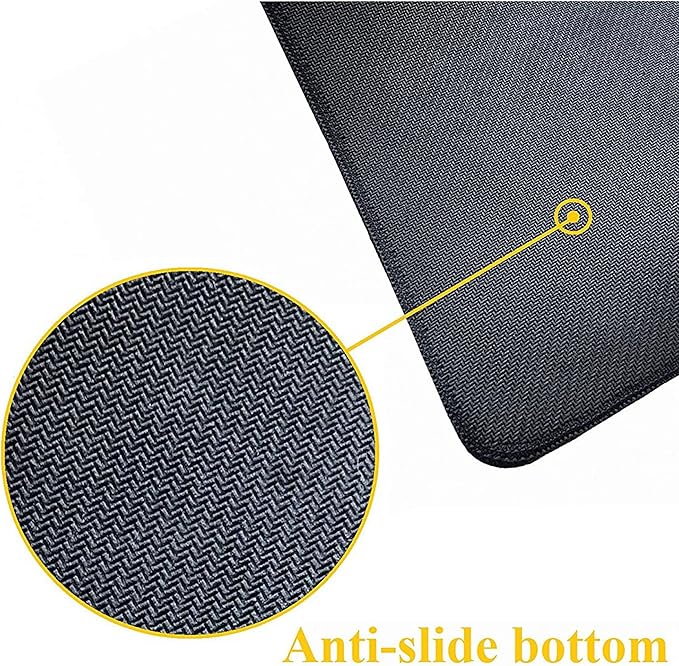 OHORTEB Custom Mouse Pad with Photo, Personalized Image Text Laptop Desk Mat, Customized Non-Slip Waterproof Desk Writing Pad for Office Home (Custom, 16in x 35.5in)