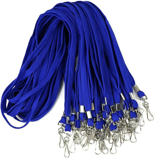Ollain Badge Lanyards Flat Lanyard Swivel Hooks Durably Neck Bulk lanyards with Clip