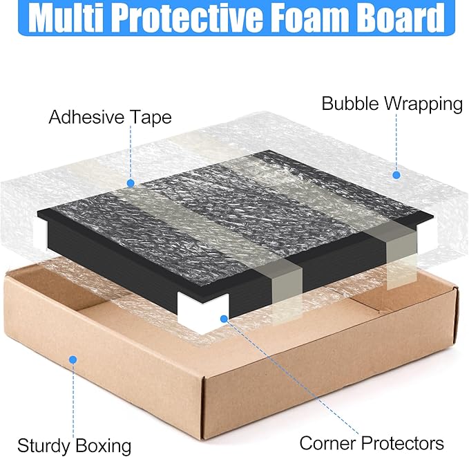 ToLanbbt 12 Pack Black Foam Board, 24 x 36 x 3/16" Thick Foam Core Acid Free Poster Foamboard for Art Craft Projects, Painting, Displaying, Signage, Wedding, School