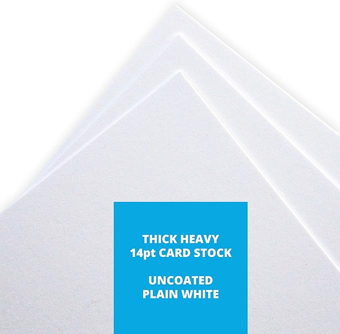 Home Advantage 4x9 Index Rack Business Marketing Note Cards Blank White