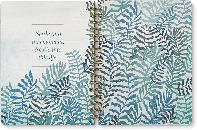 Compendium Spiral Notebook – Live Slow, Love True, Grow Free. – A Designer Spiral Notebook with 192 Lined Pages, College Ruled, 7.0" W x 9.25" H