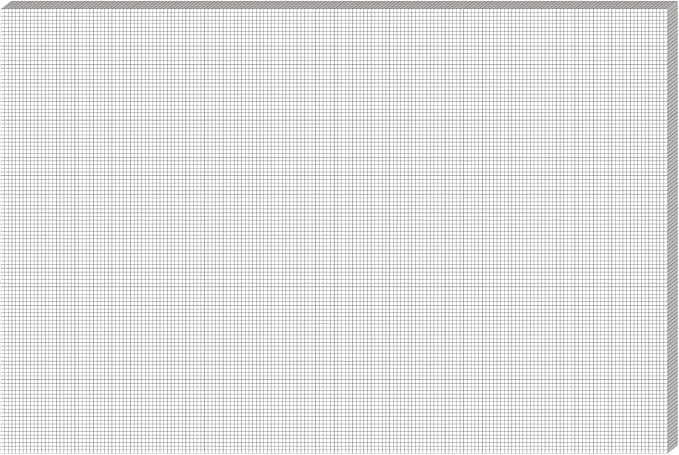Fuyoooo 25 Sheet Graph Paper Pad 24" x 36" Large Graph 1" and 1/5" Ruled Grid Paper for Engineer Architect Designer Mathematician Draftsmen Sketch House Commercial Building Drafting (Bright White)
