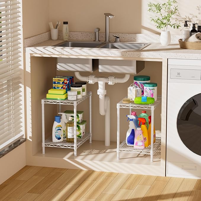 SINGAYE Shelf Closet Wire Shelving：Adjustable Metal Unit for Laundry Room Organization Bathroom Kitchen Home Storage Small Pantry Rack Shelves