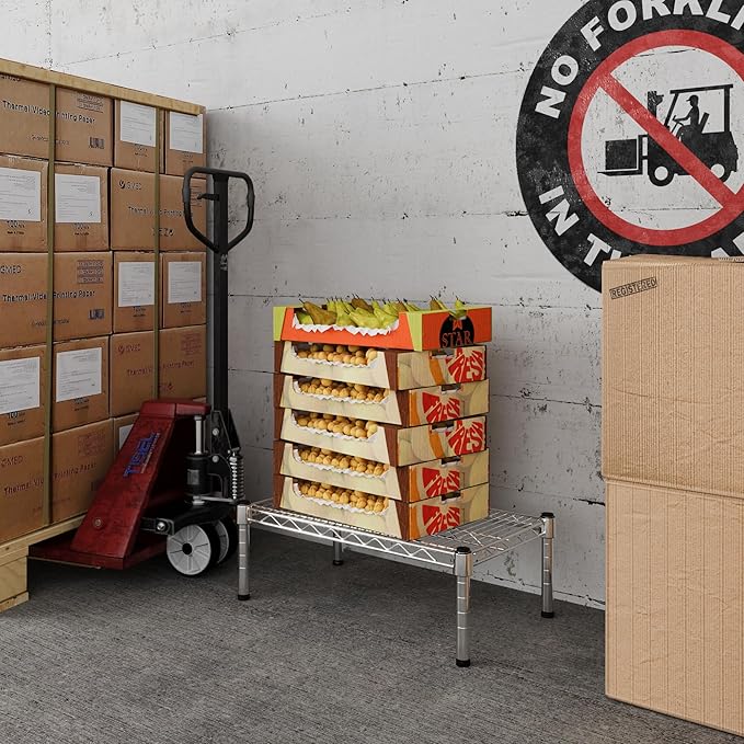 Regal Altair 14" Deep x 24" Wide x 8" Height Wire Shelving Kit | 1-Tier | NSF Commercial Storage Rack Unit