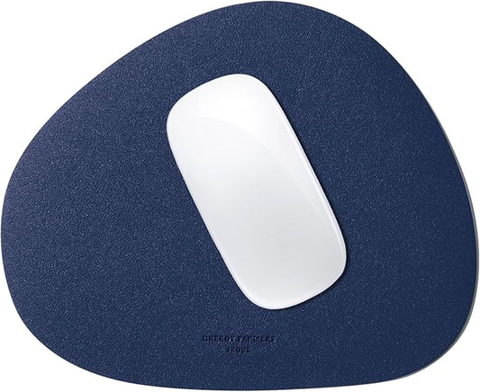 GREEDY FARMERS Mouse pad, Non-Slip Washable Waterproof Computer Mouse pad (Blue Moon Navy)