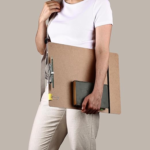Officemate 13.25" x 17" Portable Sketch Board for Artists, Classrooms, or Design & Drafting (83090)