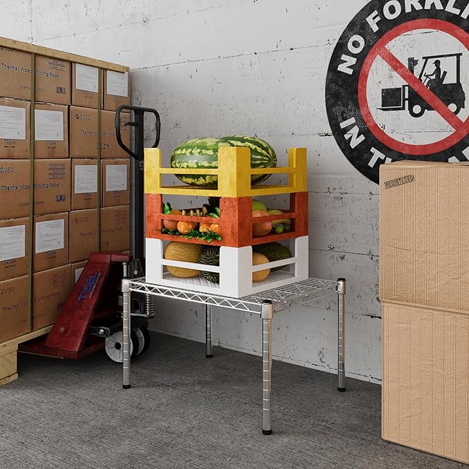 Regal Altair 18" Deep x 24" Wide x 14" Height Wire Shelving Kit | 1-Tier | NSF Commercial Storage Rack Unit