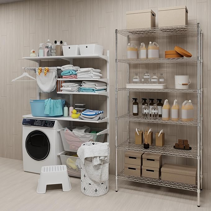 Regal Altair 21" Deep x 42" Wide x 74" Height Wire Shelving Kit | 6-Tier | NSF Commercial Storage Rack Unit