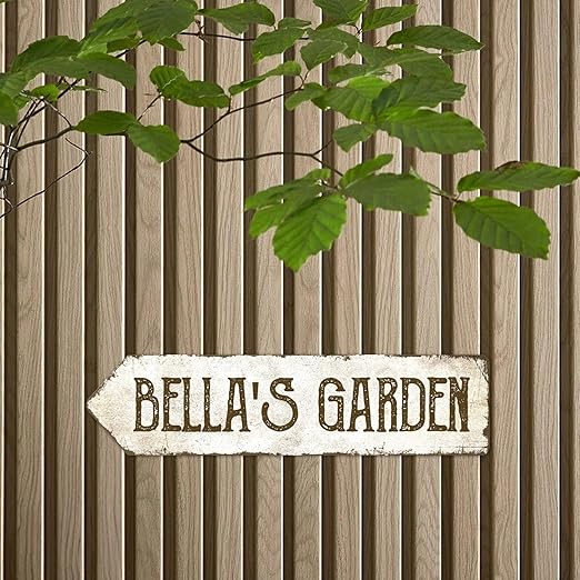 Rustic Custom Sign, Personalized Metal Signs, Gift for Him Men Dad, Man Cave, Indoor and Outdoor Use 3x12 Inches, ACM Left, Fade Resistant, Made in USA by Sigo Signs