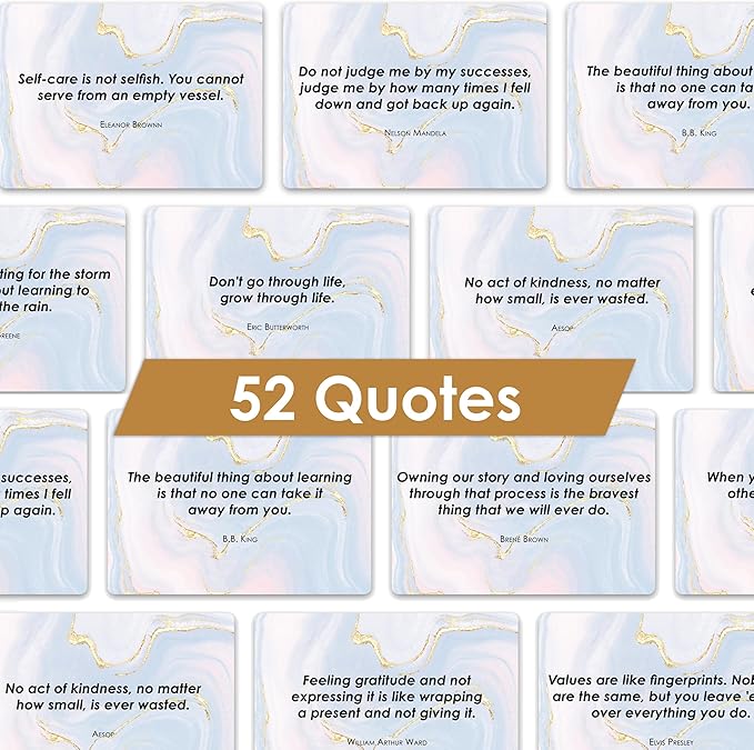 Mind Brain Emotion 52 Essential Gratitude Attitude: Journal & Conversation Cards to Boost Mood & Mindset - Empowering Prompts, Self-Help Affirmations, and Insightful Quotes - For Kids & Adults
