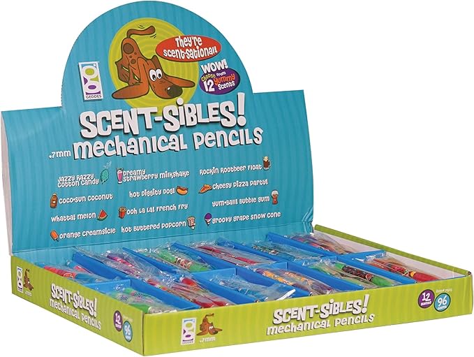 Raymond Geddes Scent-Sibles Mechanical Pencils (Pack of 96)