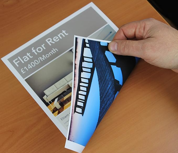 PPD Double Sided Photo Paper, Matte Brochure Paper 11 x 17 for Inkjet Printer, 210 gsm, 9 mil Tabloid Size for Magazine, Flyer, Presentation, Program, Instant Dry & Water Resistant (50 Sheets)